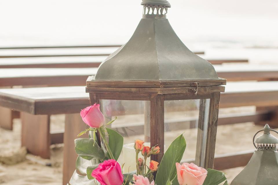 Cake on the beach