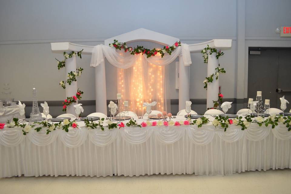 Head table