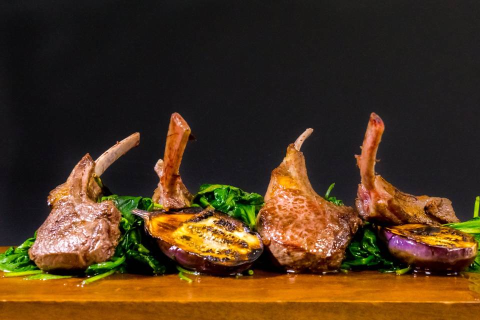 Lamb lollipops