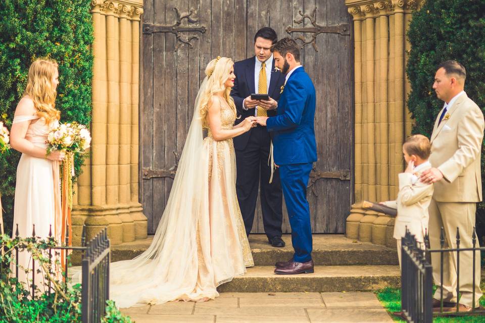 Making their vows