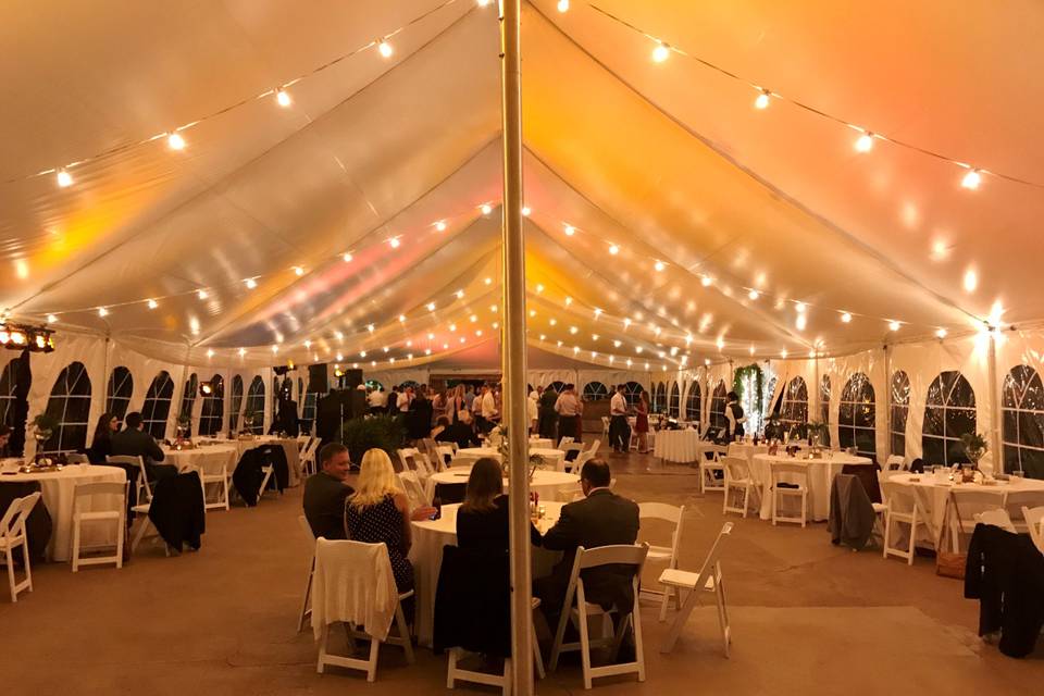 Tent Uplighting