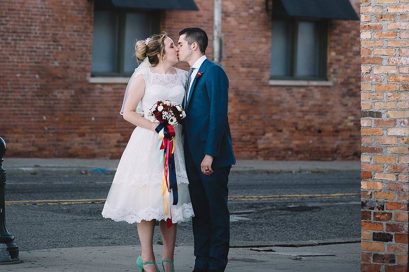 Couple walking