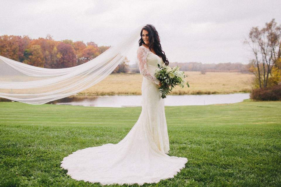 Bridal portrait