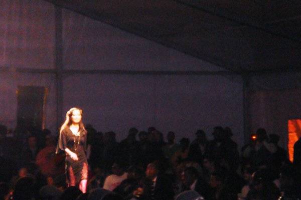 A model @ the BK Fashion Show ( April 2009). Fall/Spring '09 Collection.