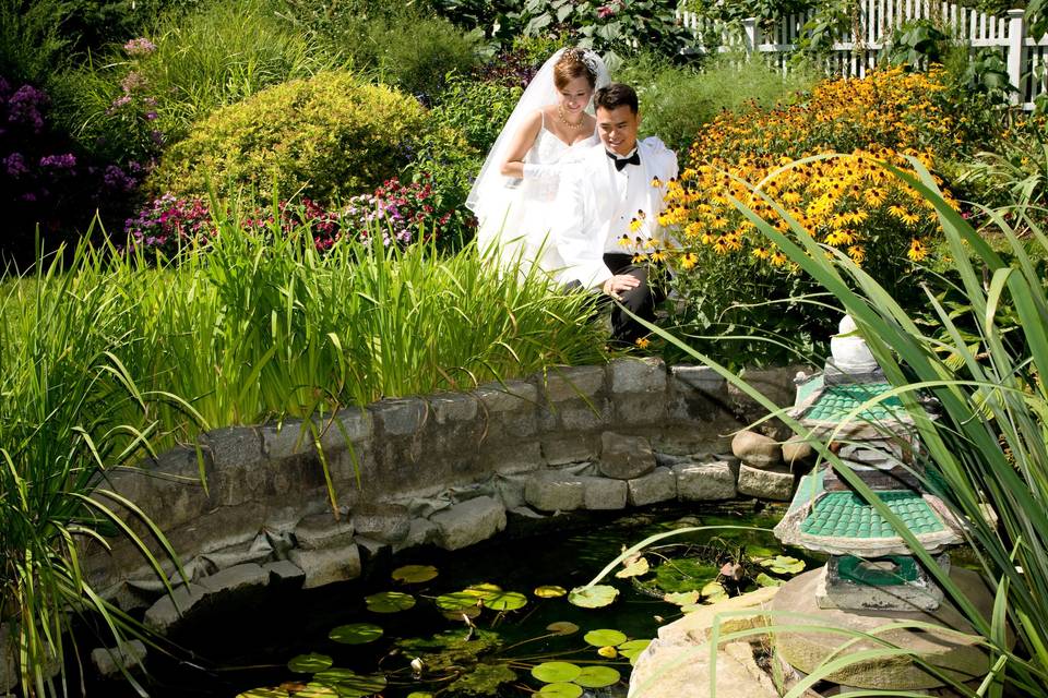 Wedding Garden water feature