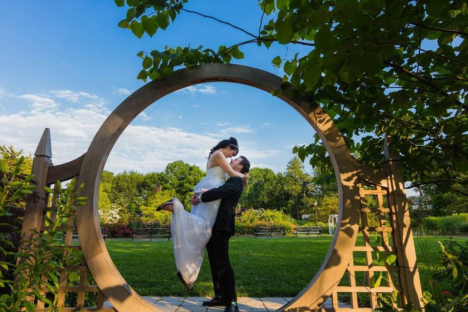 Moon Gate in Summer