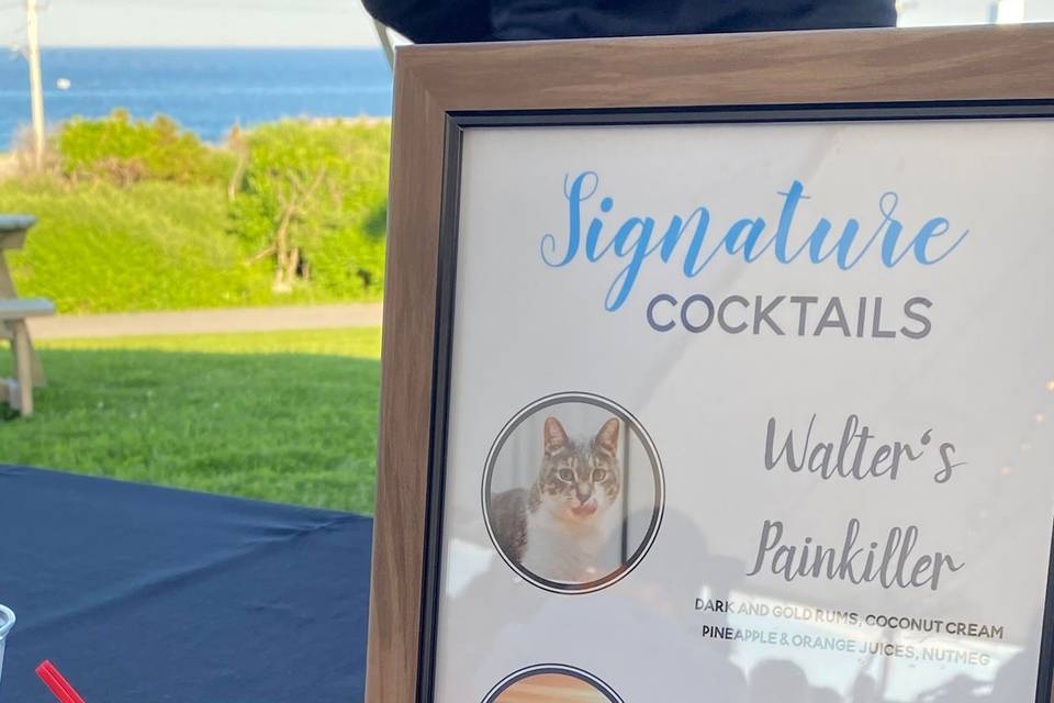 Signature cocktails
