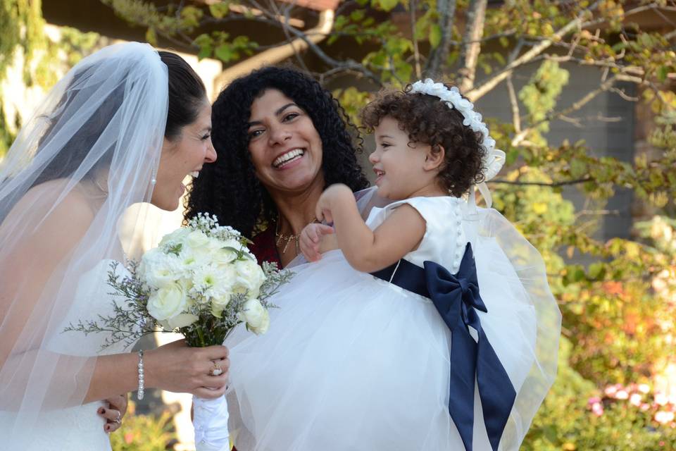 Kids at the wedding