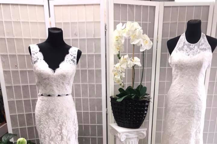 Come to see the spectacular stock sale that we are having on wedding gowns such as Paloma, Maggie, Demetrios, Mikaella, Morilee, Allure, and Justin Alexander. For a short time we are offering 50% off these amazing gowns!
