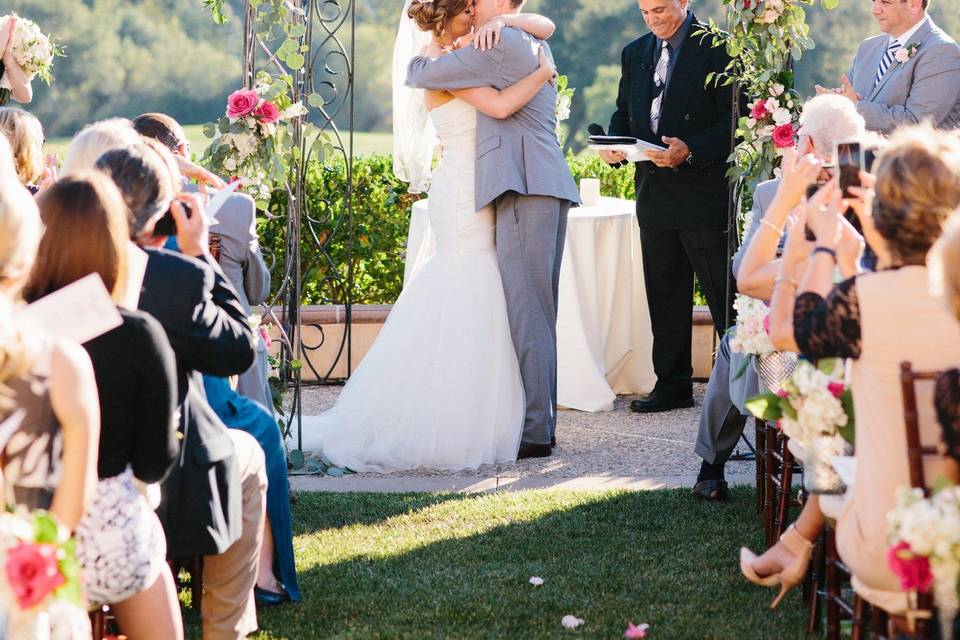 Ceremonial kiss