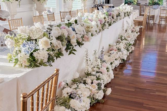 Full Floral Head Table Display