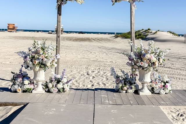 Beachfront Ceremony Set-Up