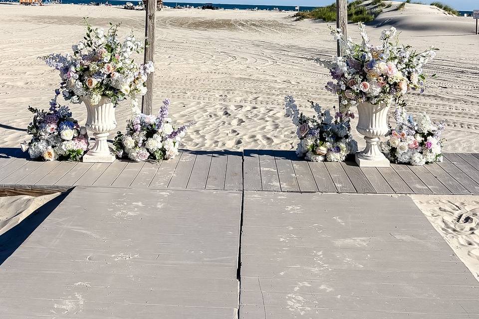 Beachfront Ceremony Set-Up