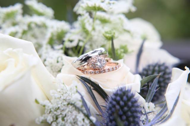 Wedding ring detail