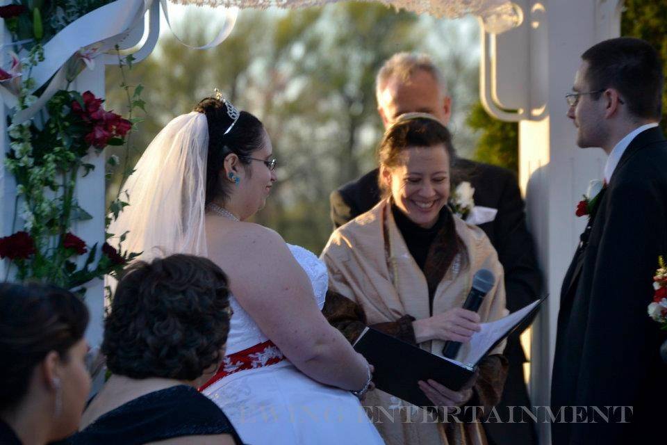 Sunset ceremony, Delaware Rive