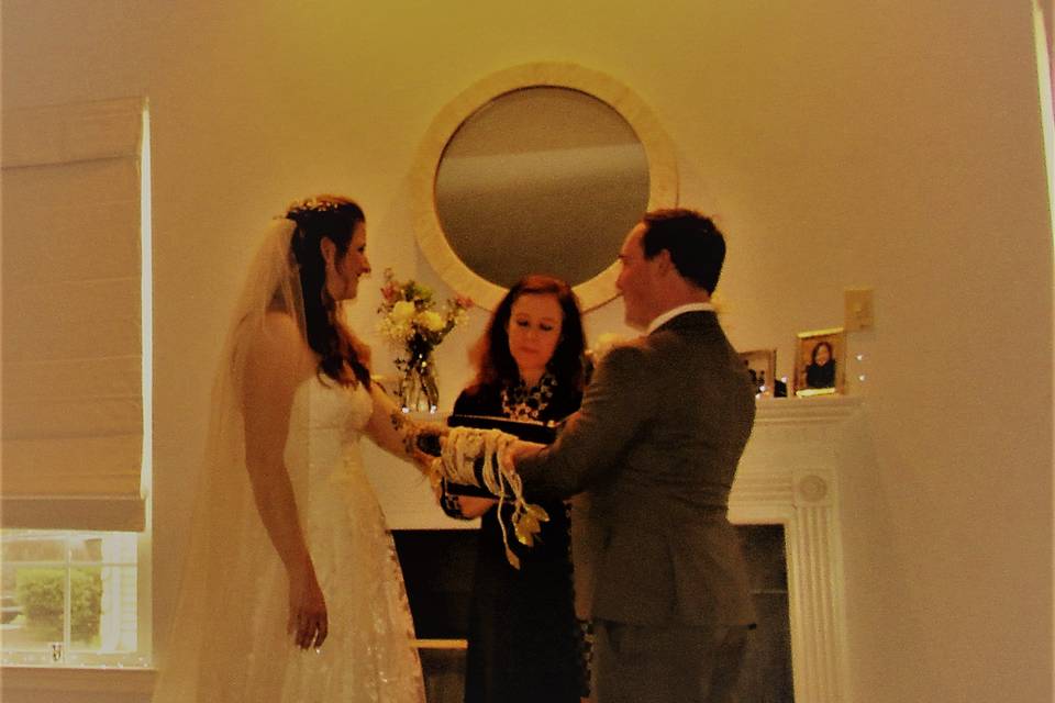 Celtic-Catholic handfasting