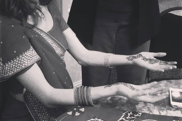 Blue Lotus Mehndi
