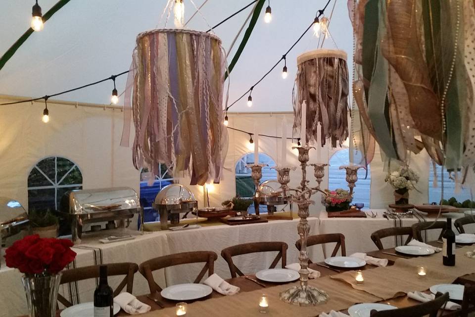 Red dinner