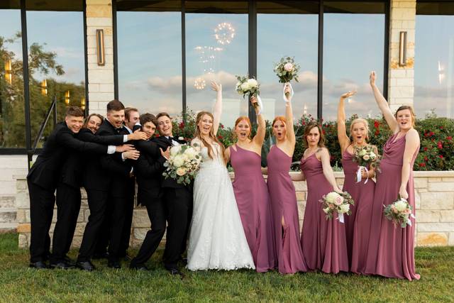 Wedding party fun