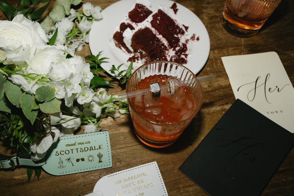Modern Arizona Wedding