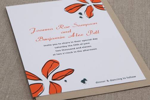 Red Turtle Invitations