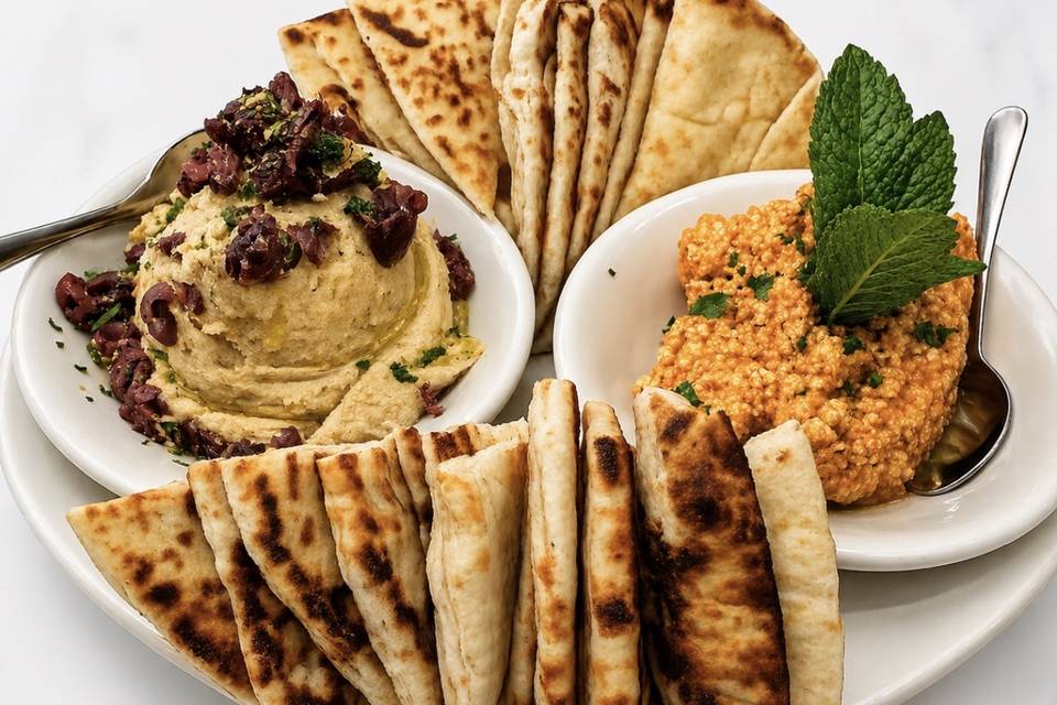 Hummus and Tirokafteri