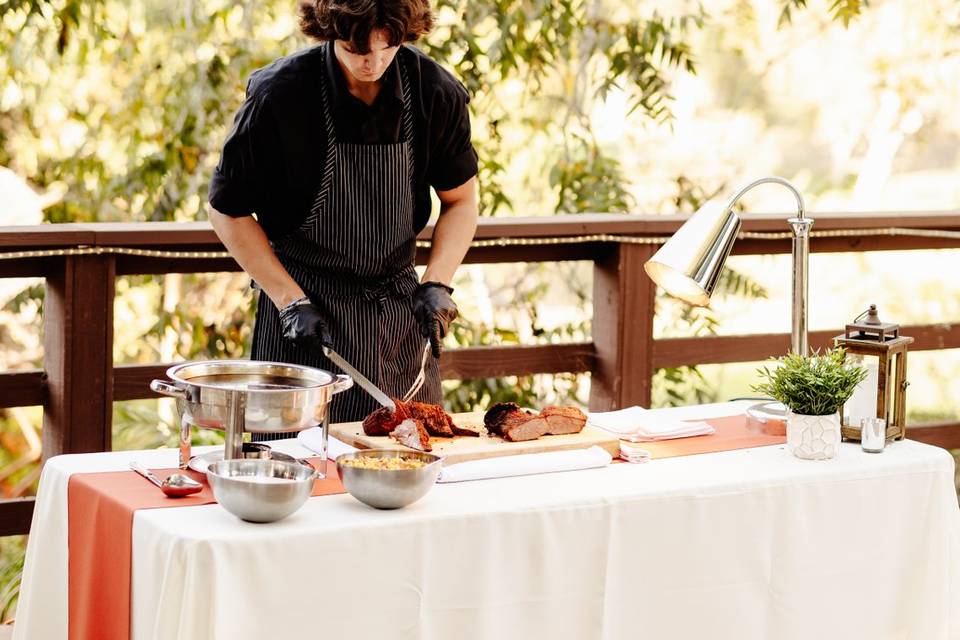 The Old Rancho Carving Station