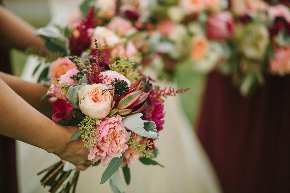 Wedding bouquets | Jared Ladia Photography