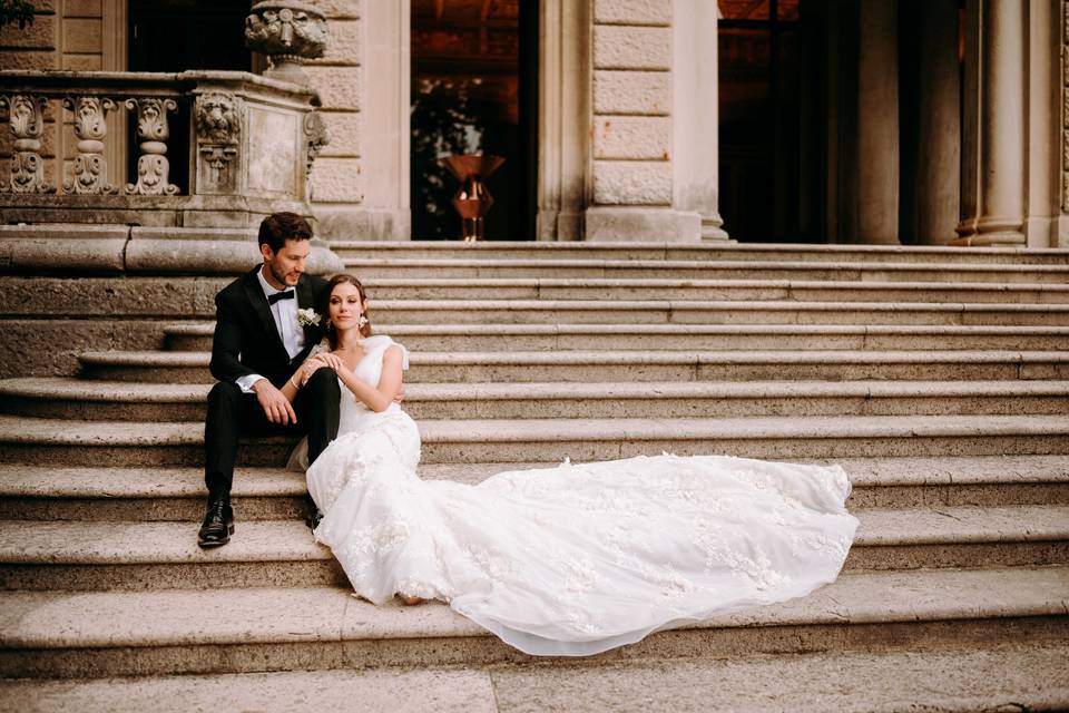 I Do in Lake Como Wedding