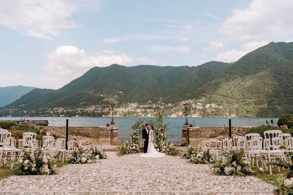 I Do in Lake Como Wedding