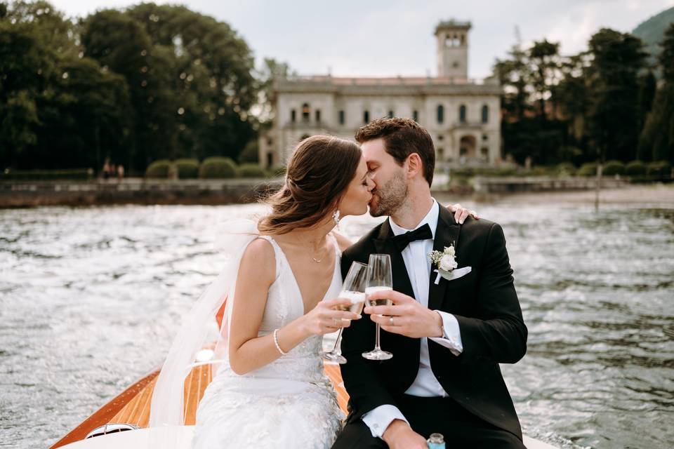 I Do in Lake Como Wedding