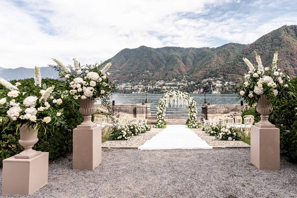 I Do in Lake Como Wedding