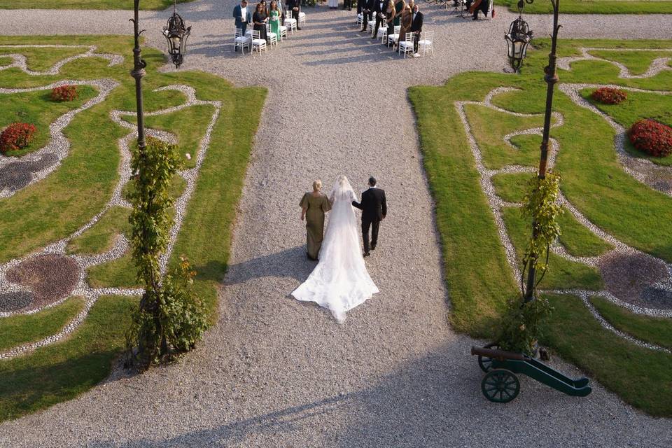 I Do in Lake Como Wedding