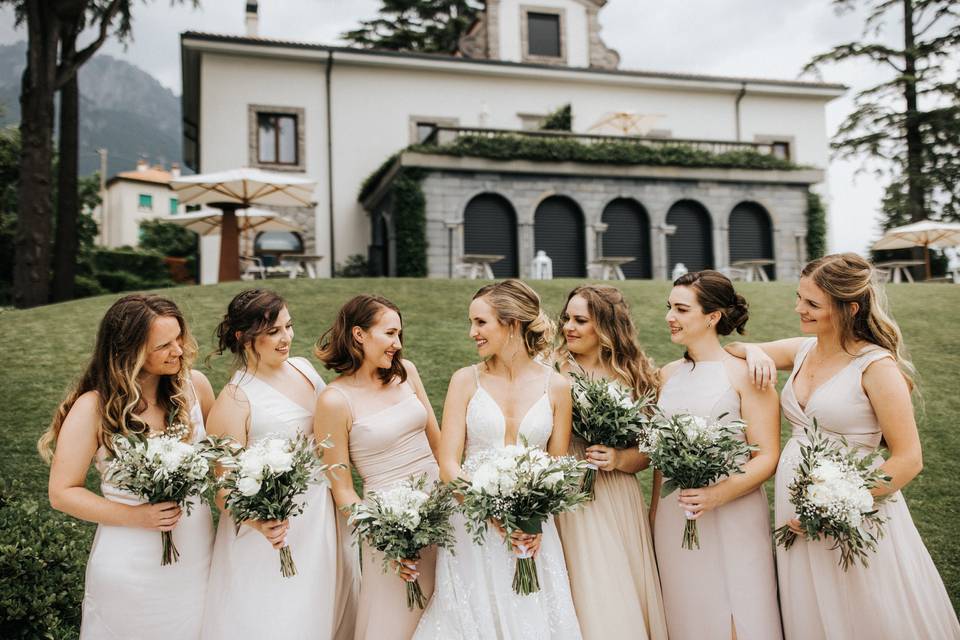 I Do in Lake Como Wedding