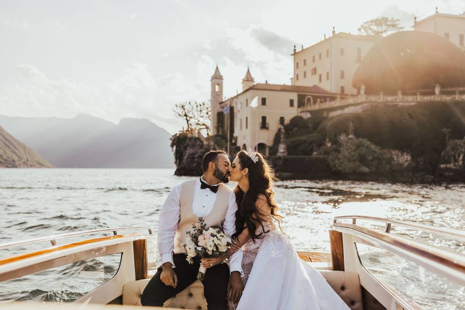 I Do in Lake Como Wedding