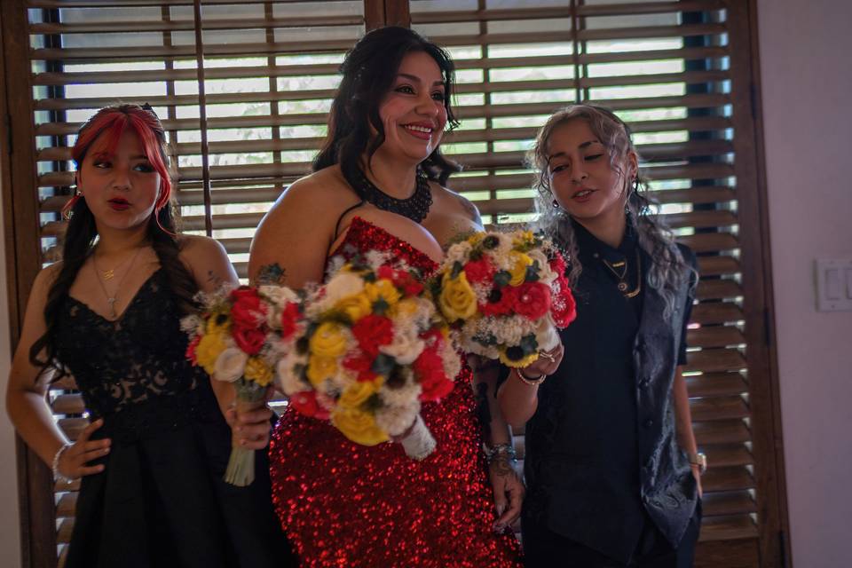 Native amercian wedding photo