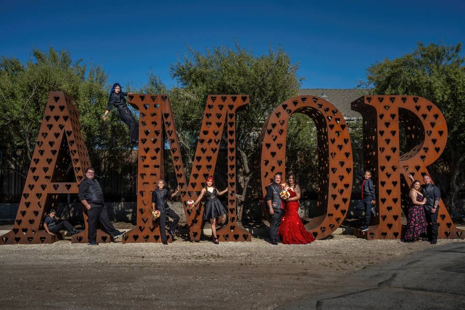 Native amercian wedding photo