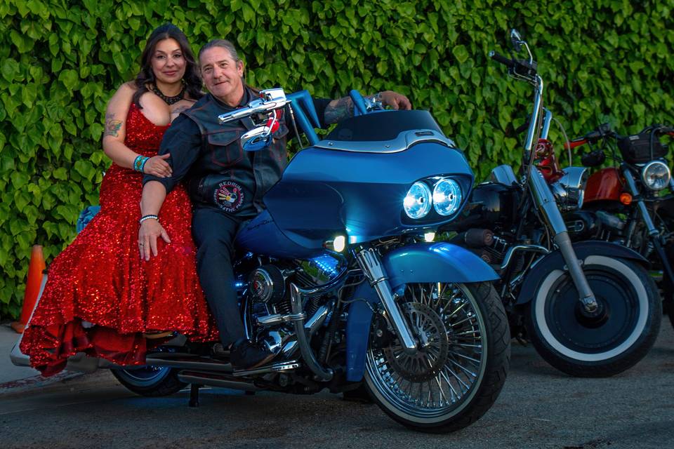 Native amercian wedding photo