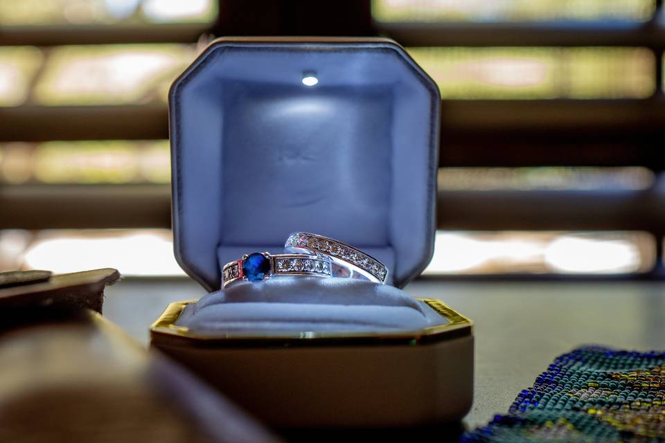 Native amercian wedding photo