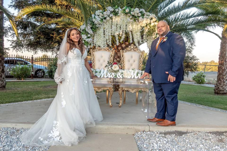 Wedding photo Central Valley