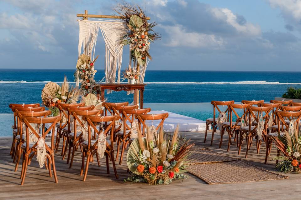 Oceanfront Boho Wedding