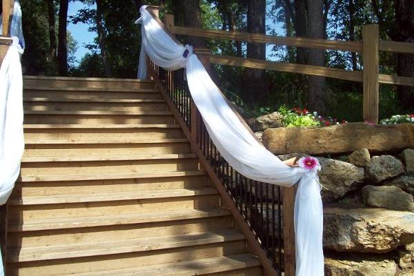 Stairway Draping