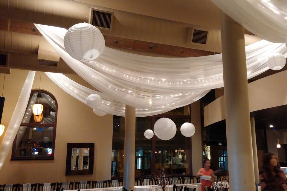 Restaurant Draping