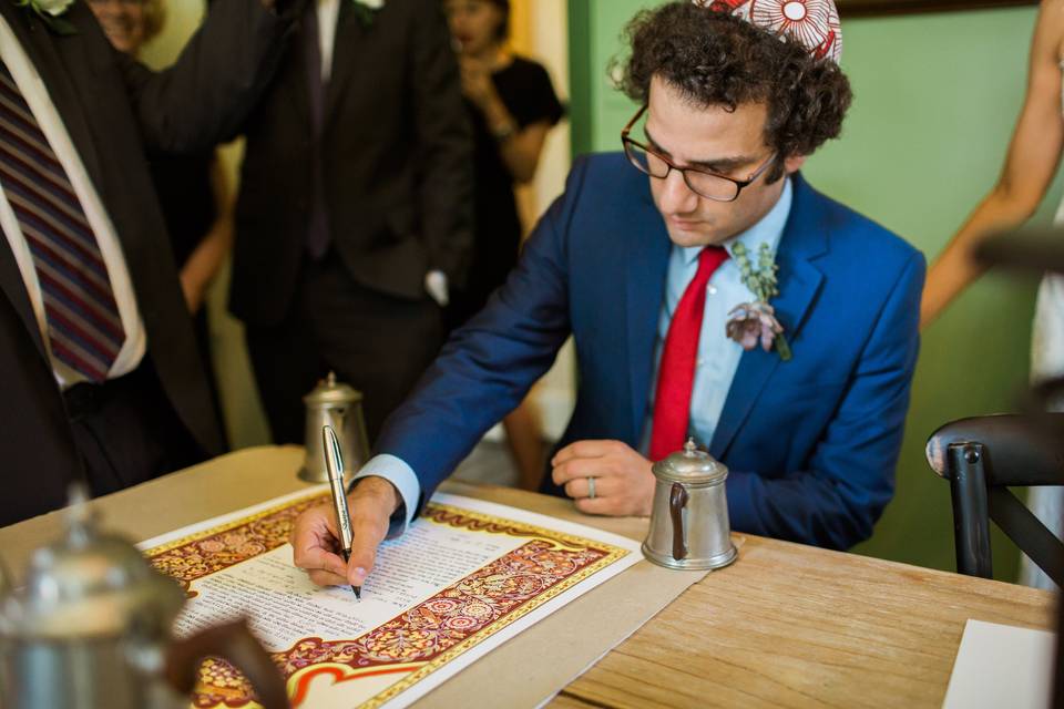 Wedding contract