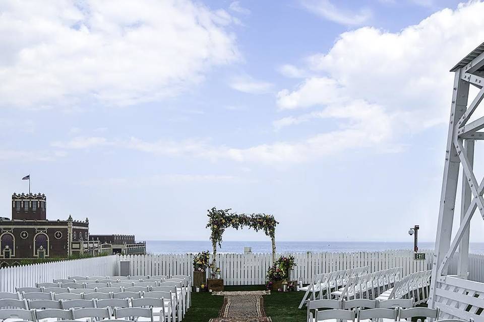 ROOFTOP CEREMONY ON BARONET