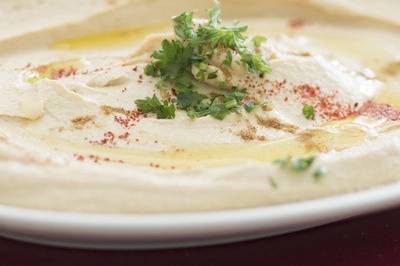 Hummus dish