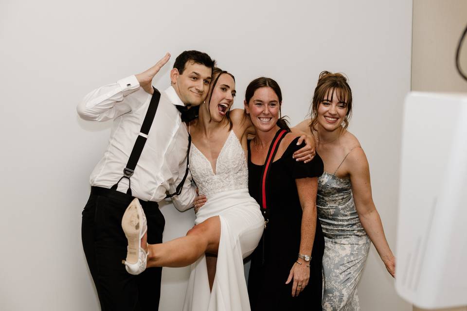 Bride and Bridesmaid