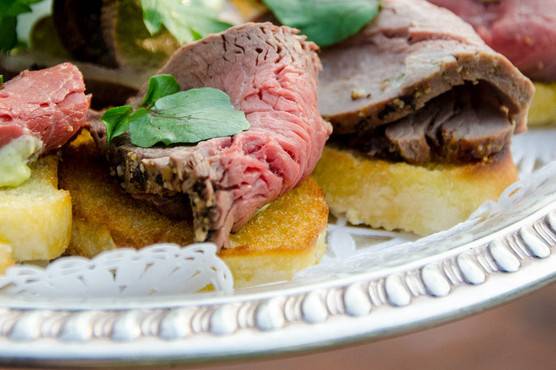 Beef Tenderloin Crostini
