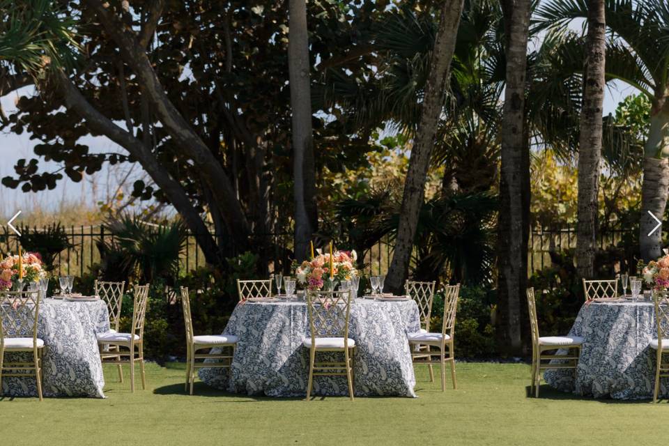 Ceremony on Ocean Lawn