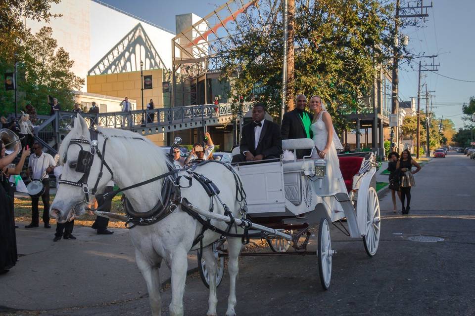 Bridal carriage